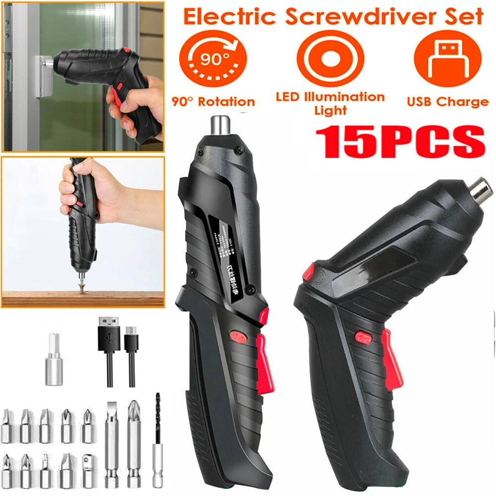 12V Cordless Drill Screwdriver Small Battery Mini Drills Set Drilling  Machine with Tool Kit Rechargeable Drill and Screwdriver