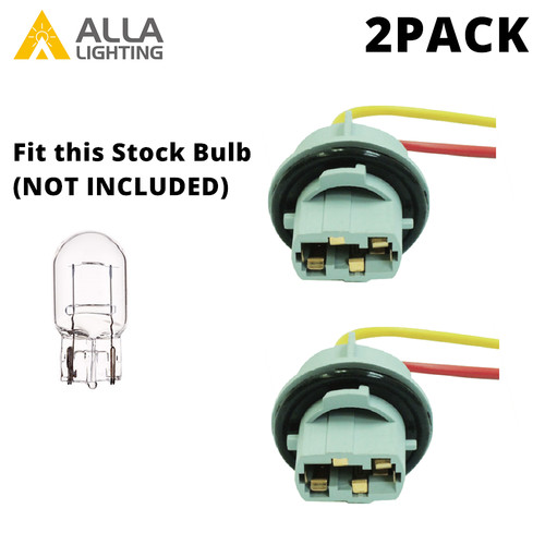 Rear Turn Signal Lamp Socket Blinker Bulb Pigtail Connector Harness for Nissan