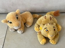 Vintage Disney World Disneyland Simba Nala Lion King Plush Stuffed Animal Lot