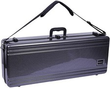 Crossrock Tenor Saxophone Rectangular Case PC Wave Hard Shell  Shoulder Strap