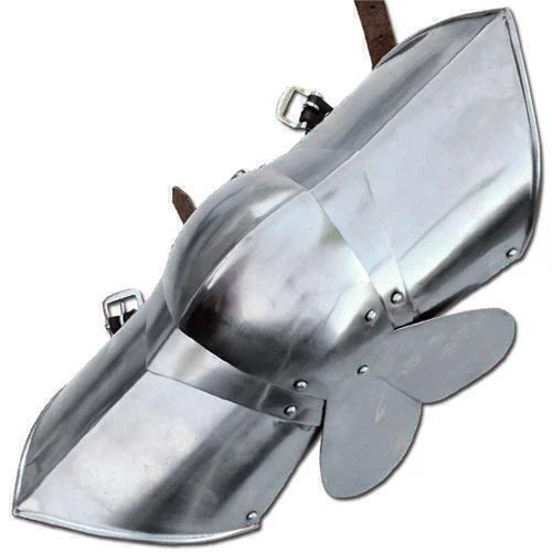 Auténtico Caballero Medieval Acero Greaves Pierna Armadura Renacimiento Disfraz Foto 2 de 4