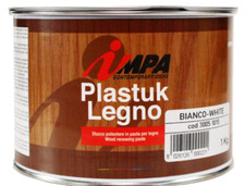 White Wood Filler 1kg + 30g Hardener 2 Part Universal 2K putty Premium Quality