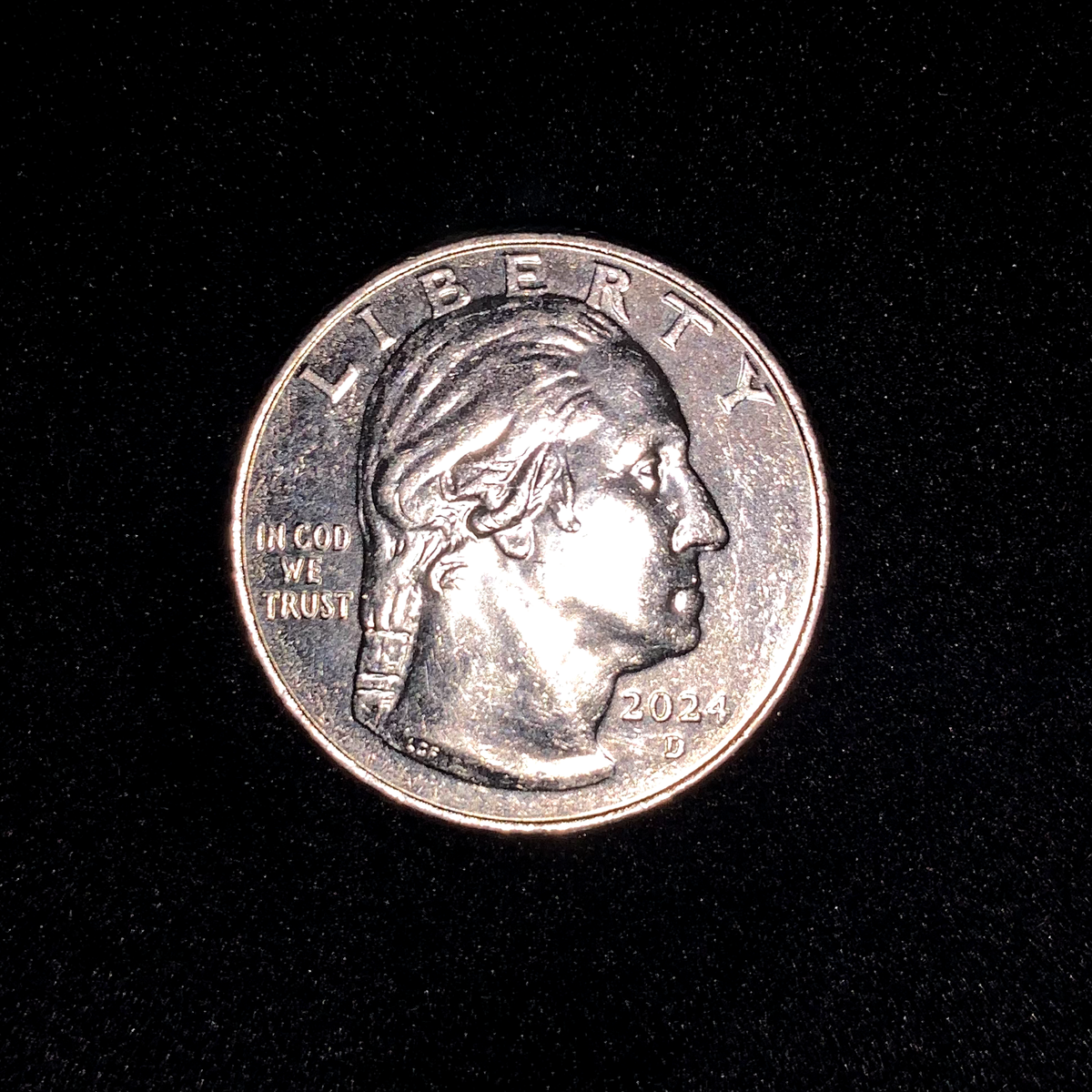 2024 D PATSY TAKEMOTO MINK QUARTER ERROR: 