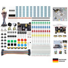 Elektronik Starter Kit mit 322 Komponenten für Arduino und Raspberry Pi