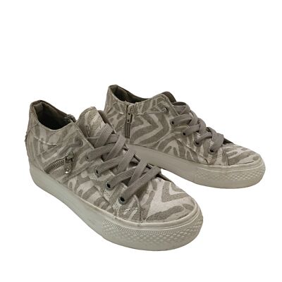 Blowfish -- Animal Print Hidden Wedge Sneakers Size 8