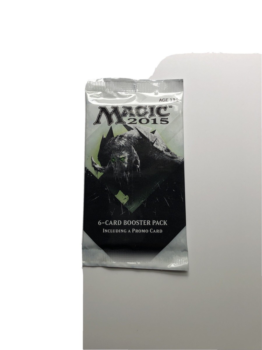 MTG Magic the Gathering M15 2015 DOTP Promo 6-Card Booster Pack SEALED! MTG Magic the Gathering M15 2015 DOTP Promo 6-Card Booster Pack SEALED!