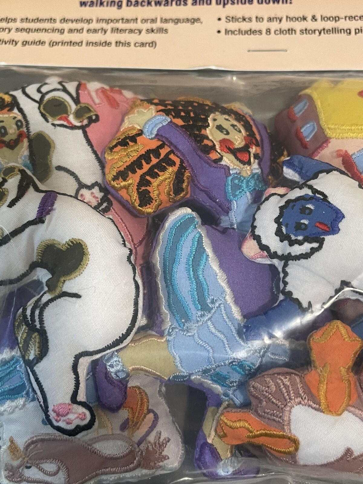 Lakeshore Silly Sally Storytelling Kit Vintage 1992 Miniature Puppets