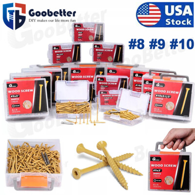 #ad #ad Torx T25 Star Flat Head #8 #9 #10 Wood Screws Deck Screws Self Tapping Screw Set $19.69