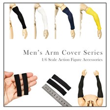 1/6 Scale Micro 1 pair Mens Arm Cover Sleeve ...