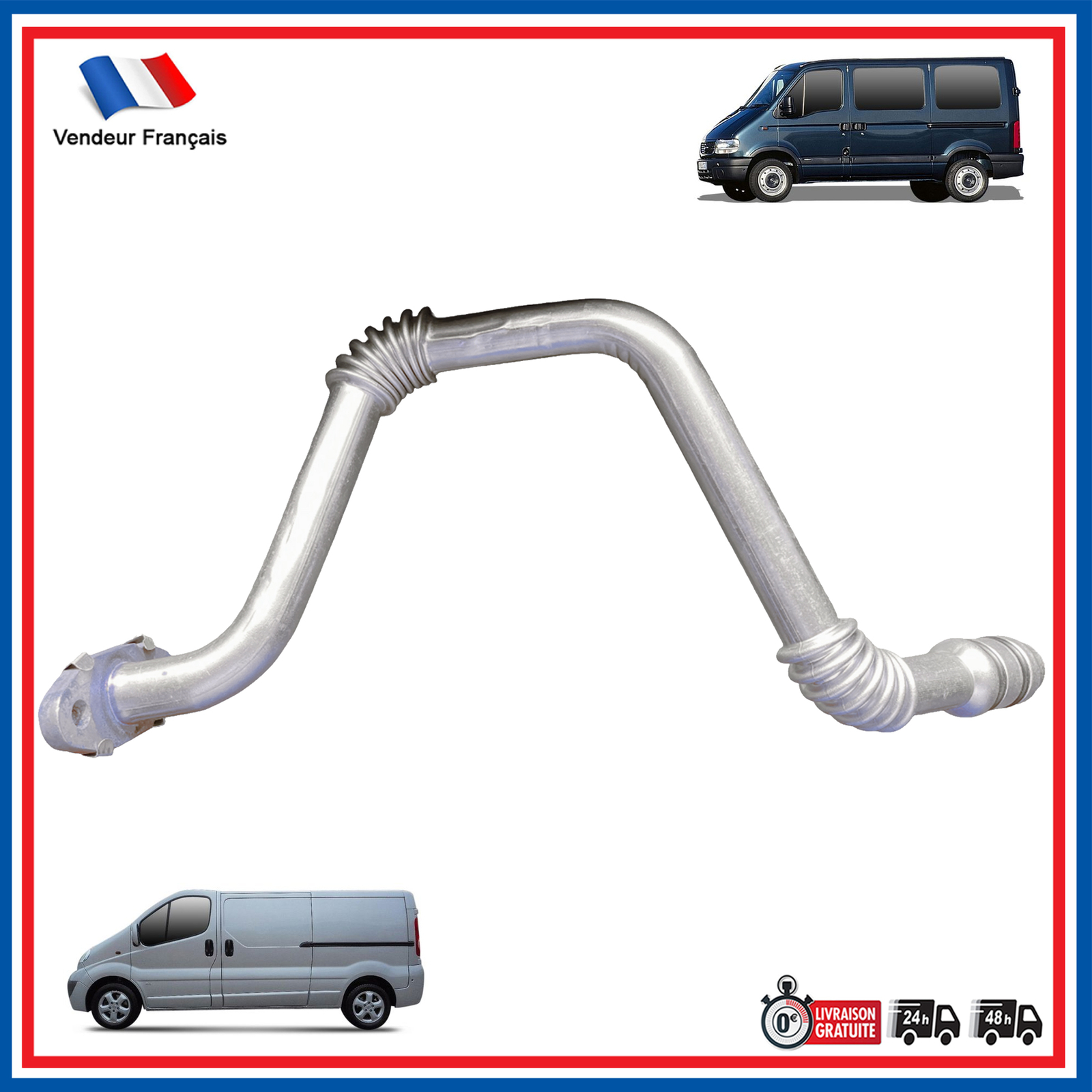 Anschluss RüCkkehr ÖL Turbolader ÄQuivalent Zu 4430545 93160136 93161413-image