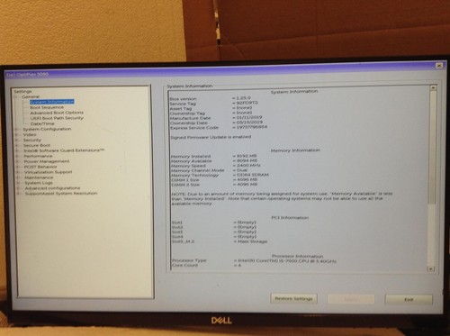 Dell OptiPlex 3050 i5 7500 3.40Ghz 7th Gen Computer w/ 8GB RAM, 512 M2 HD WORKS - Afbeelding 13 van 15