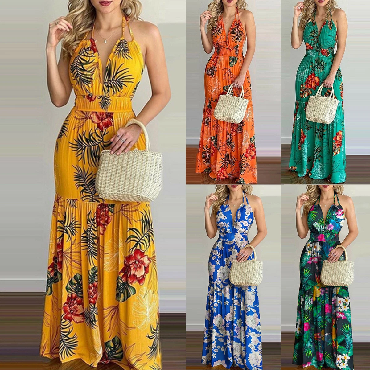 womens tropical dress