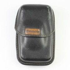 Canon Point  Shoot Black Faux Leather Camera Case for Sure Shot Supreme