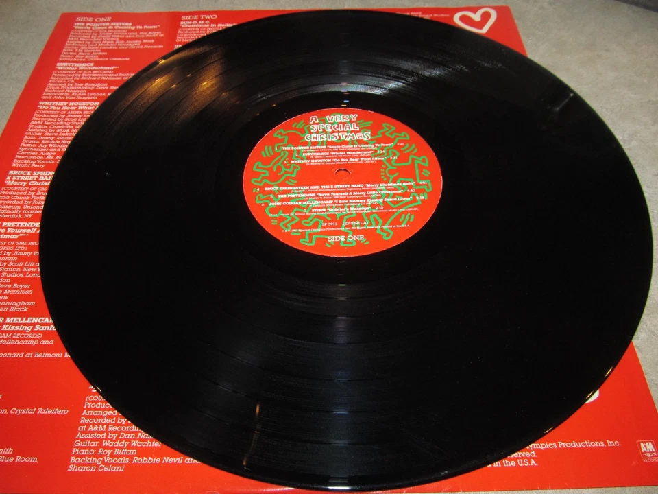 A VERY SPECIAL CHRISTMAS Vinyl 1987 Record Bruce, Whitney Houston, Madonna, U2 - Image 4 of 4