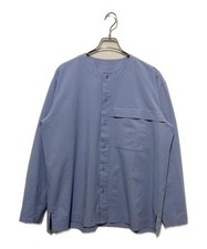 HOMME PLISSE ISSEY MIYAKE          STRETCH SHIRT blue HP31FJ330