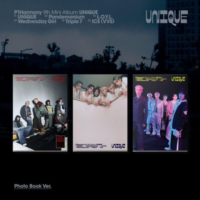 P1Harmony Unique - Photobook Version (CD)