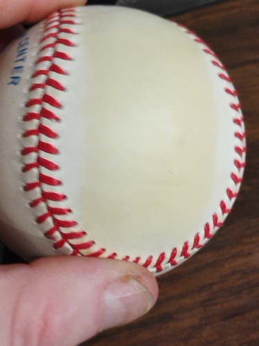 Pat Listach Autograph Major League Rawlings Signed Baseball 11-4-92 Good Condit - Picture 4 of 19