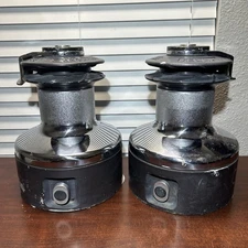 Pair Of Lewmar 55 2 Speed Self Tailing Winches