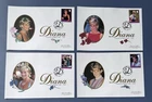 Four First Day Covers Each With One Isle Of Man Stamp. Diana Princess Of Wales