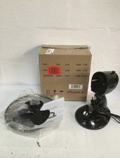 Signature Portable 9 Inch Oscillating Desk Fan BLACK Black