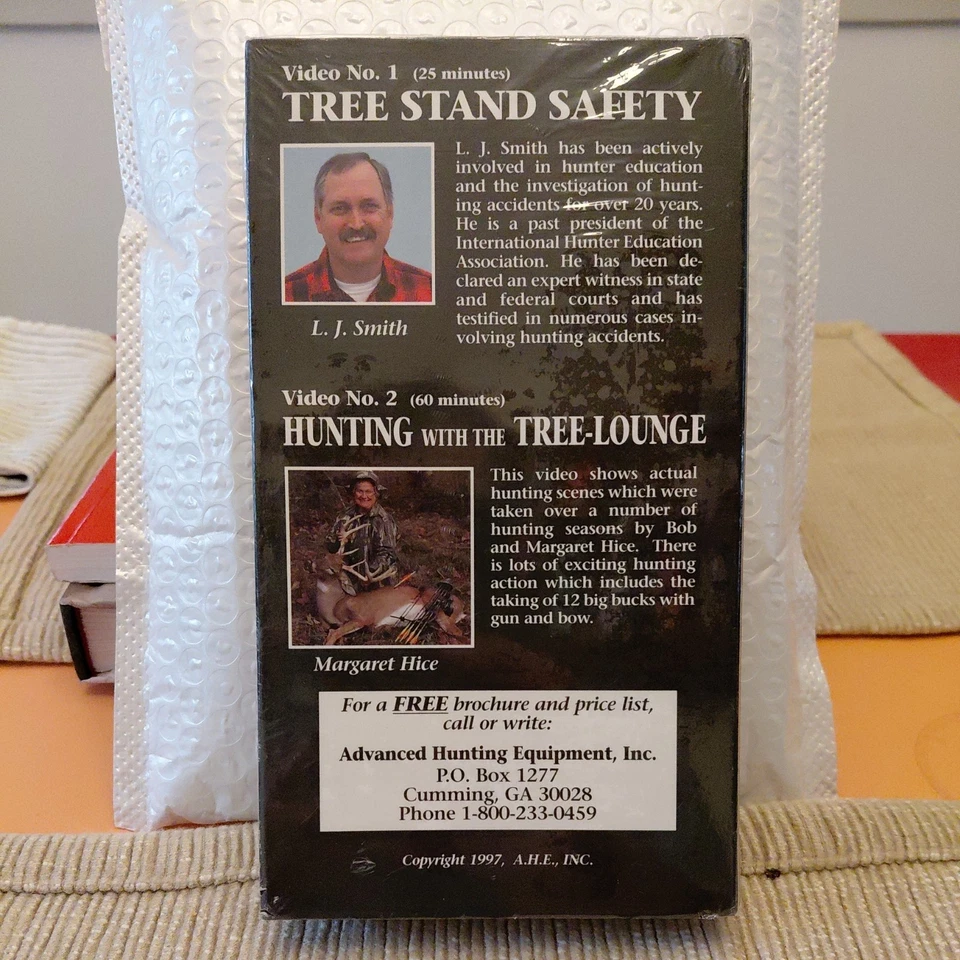 Tree Stand Safety VHS Funny Hunting Tape Cult Classic Red Letter Media OOP RARE - Image 4 of 4