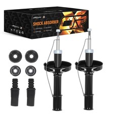 2x Amortisseurs + Paliers + Kit De Protection Avant for Renault Clio 2 Twingo 2