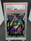 2024 Panini Select - Concourse Rookie Caleb Williams #25 Zebra Prizm Bears PSA 9