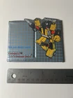 Vintage 1985 Hasbro Bradley Transformers Sunstreaker tin pencil holder