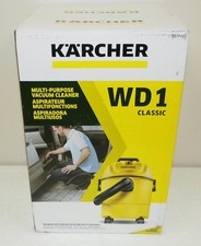 New!! Sealed!! Corded KARCHER #WD1 Wet Dry Vacuum 4 Gallon Vac 900 Watt /Germany