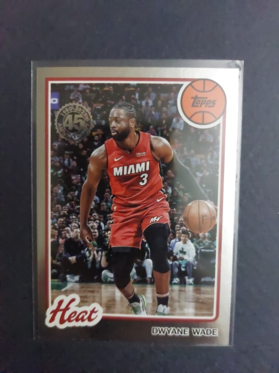 2025-26 Topps 45th Anniversary Dwyane Wade #80BK-5 | eBay