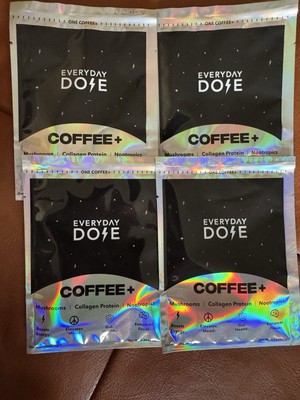 Sample Size 4 Servings Everyday Dose Mushroom Coffee SEALED