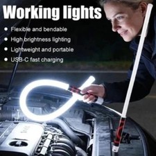75cm Flexible Led Flashlight Stick Bendable Work Light With 3 Brightness Modes 75cm Flexible Led Flashlight Stick Bendable Work Light With 3 Brightness Modes