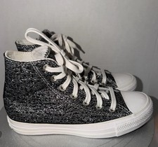 Converse Chuck Taylor All Star Metallic Shimmer High-Top Sneakers Sz 6 Women s