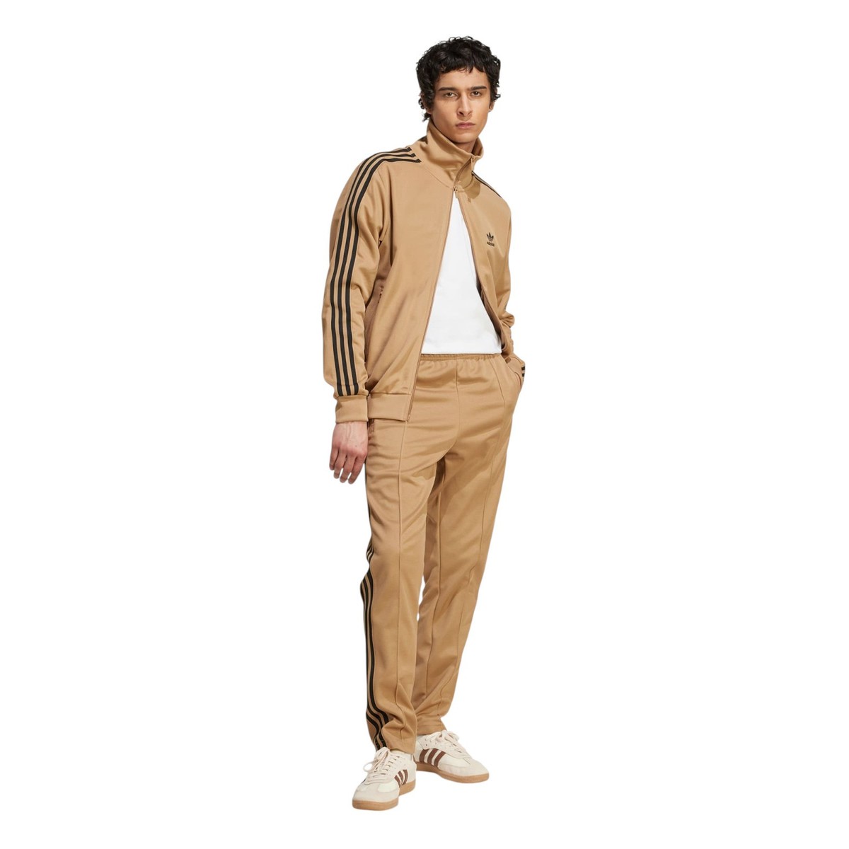 Adidas Originals Brown Adicolor Classics Beckenbauer Jacket Pants