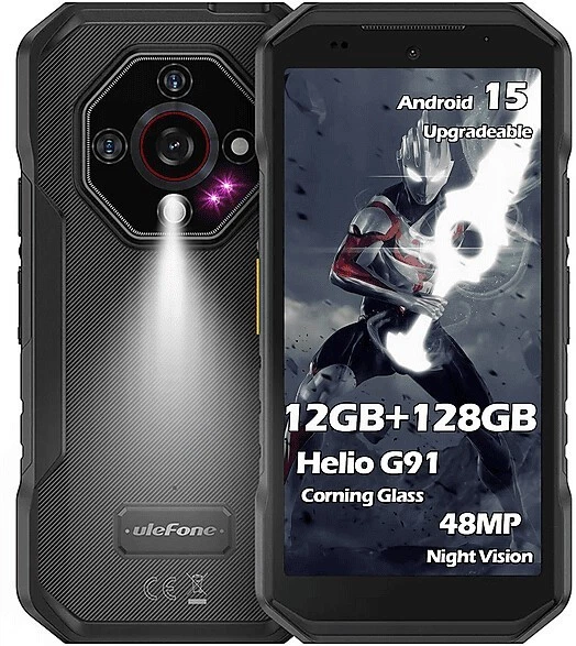 uleFone Armor X32 Smartphone - 6/128GB 5,65" Schwarz