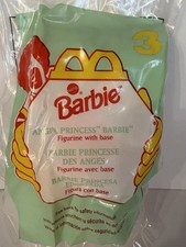 McDonalds Angel Princess Barbie Figurine by Mattel Happy Meal Toy 1996
