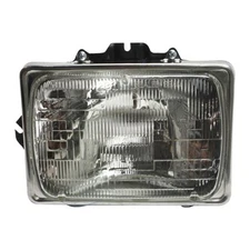 For 92-24 E-Series Van Sealed Beam Halogen Headlight Headlamp w/Bulb Left Side