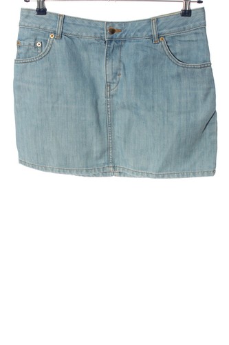 H&M Falda vaqueras Mujeres Talla EU 40 azul look casual - Imagen 1 de 5