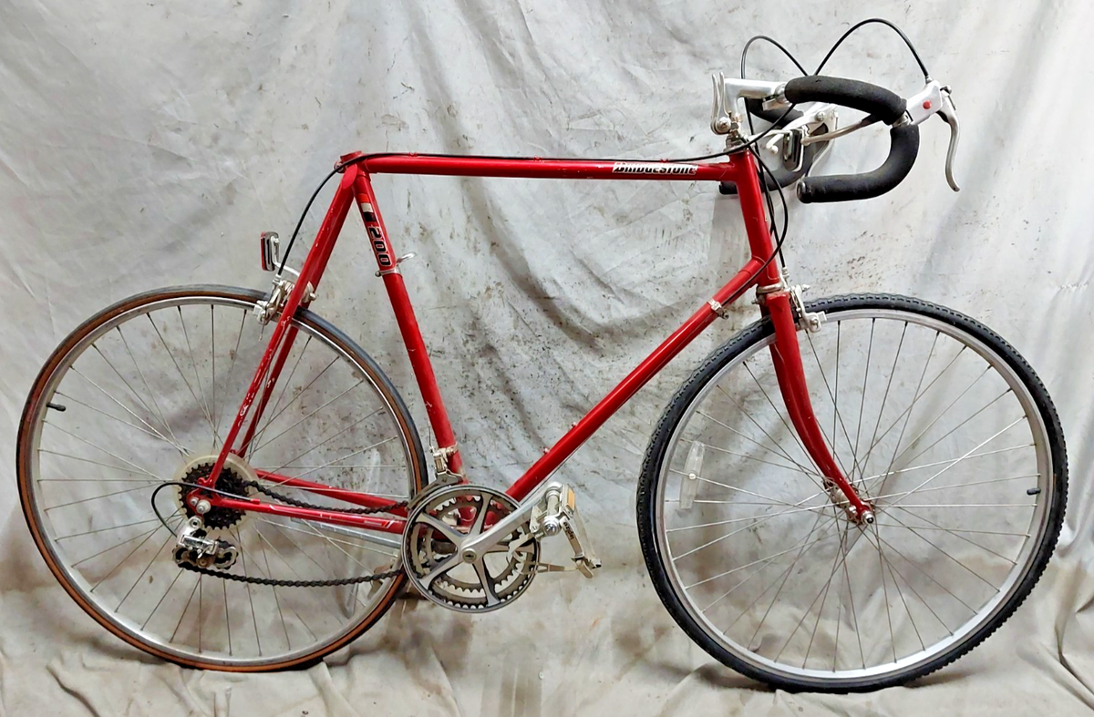 1979 Bridgestone 200 Road Bike 63cm XX-Large Lugged Butted Steel