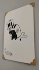 Original Signed Drawing Toaster From Book 4x6 OOAK HI Sign Cute Smiley Friendly — photo 2