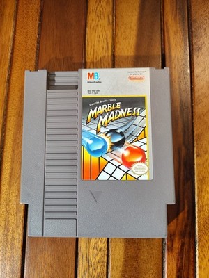 Marble Madness (Nintendo, NES) Authentic Cart Only - Tested -
