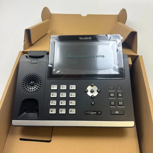 Yealink Touchscreen Gigabit IP Desk Phone SIP-T48U