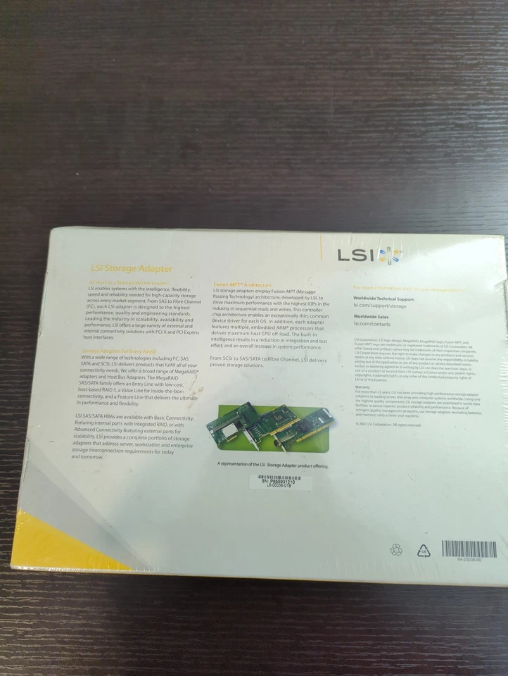 LSI Single Channel SCSI Host Bus Adapter - Image 3 of 4