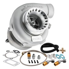 Gt35 Gt3582 Universal Turbo Charger T3 0.7 0.63 Ar Oil Return Feed Line Kit