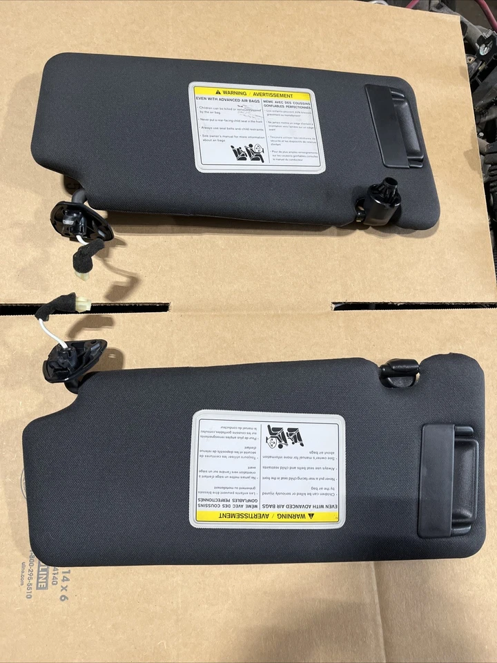 OEM NISSAN 370Z 2009-2020 cupé parasol lado izquierdo derecho parasol Foto 3 de 3