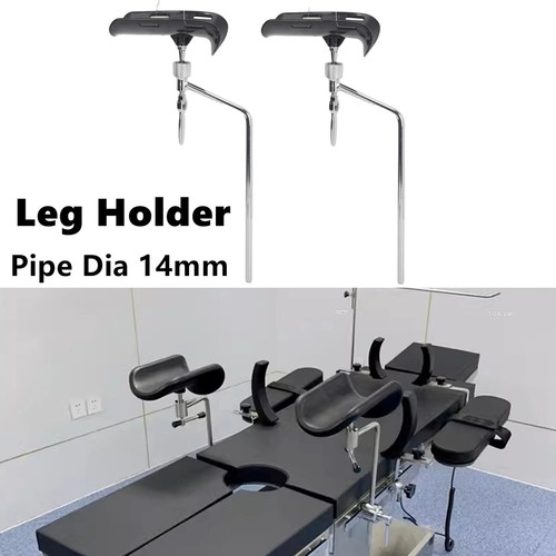 2PCS  Beinhalter für Untersuchungsstuhl Gyn Set Ergonomisch Leg Support - Picture 1 of 7