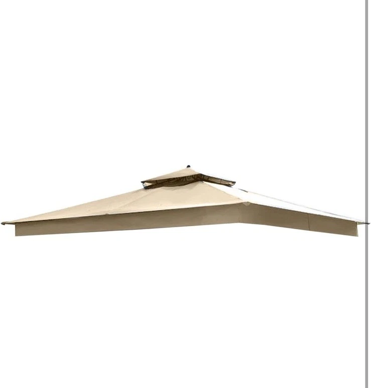 Garden Winds Replacement Canopy for The Allen Roth Finial Gazebo Beige - Image 3 of 4