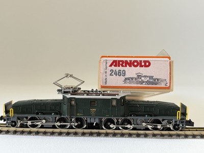 Arnold 2469 SBB CFF Krokodil Be 6/8 grün 14282 E-Lok Rangierlok in  OVP