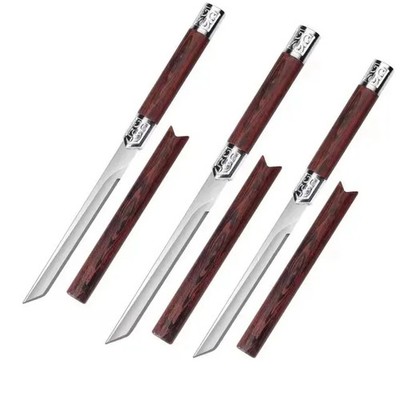 Exquisite stainless steel small straight knife fruit knife facas sushi household