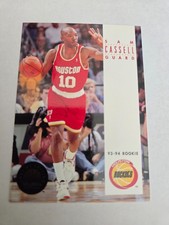 1993-94 SkyBox Premium ROOKIE Sam Cassell Houston Rockets Guard RC #228